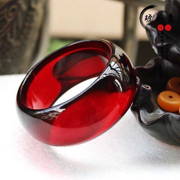natural blood bolt brace widening thicken wax wine red bracelet with certificate women's bracelets beeswax bangle, Golden;silver
natural blood bolt brace widening thicken wax wine red bracelet with certificate women's bracelets beeswax bangle, Golden;silver