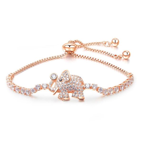 charm bracelets elegant rhinestone elephant ladies box chain length adjustable inlaid cubic zirconia women jewelry bracelet bangle, Golden;silver
charm bracelets elegant rhinestone elephant ladies box chain length adjustable inlaid cubic zirconia women jewelry bracelet bangle, Golden;silver