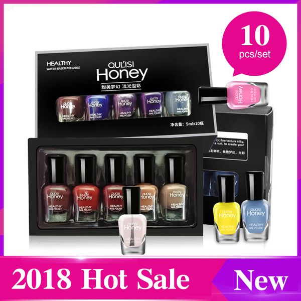 10pcs/set nail polish set water base quick dry holographic peel off colorful nail paint gel pink nails tools 2018 pretty makeup
10pcs/set nail polish set water base quick dry holographic peel off colorful nail paint gel pink nails tools 2018 pretty makeup