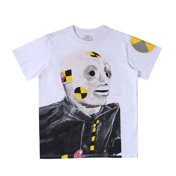 56s vlon street fashion brand retro oil painting graffiti arrow letter printing men and women t-shirt lovers short-sleeved sweater coat, White;black
56s vlon street fashion brand retro oil painting graffiti arrow letter printing men and women t-shirt lovers short-sleeved sweater coat, White;black