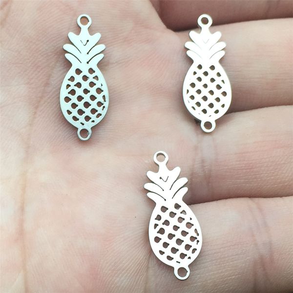 pineapple stainless steel connectors 10pcs silver fruit ananas charm necklace connector diy bracelet jewelry making finding, Blue;slivery
pineapple stainless steel connectors 10pcs silver fruit ananas charm necklace connector diy bracelet jewelry making finding, Blue;slivery