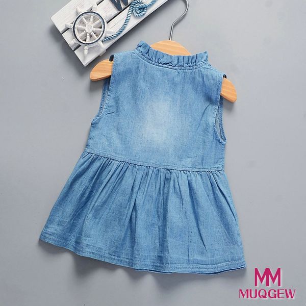 2019 girl kids dress toddler baby girls solid sleeveless princess denim dresses outfits sundress p shoot girls dress spodnie, White
2019 girl kids dress toddler baby girls solid sleeveless princess denim dresses outfits sundress p shoot girls dress spodnie, White