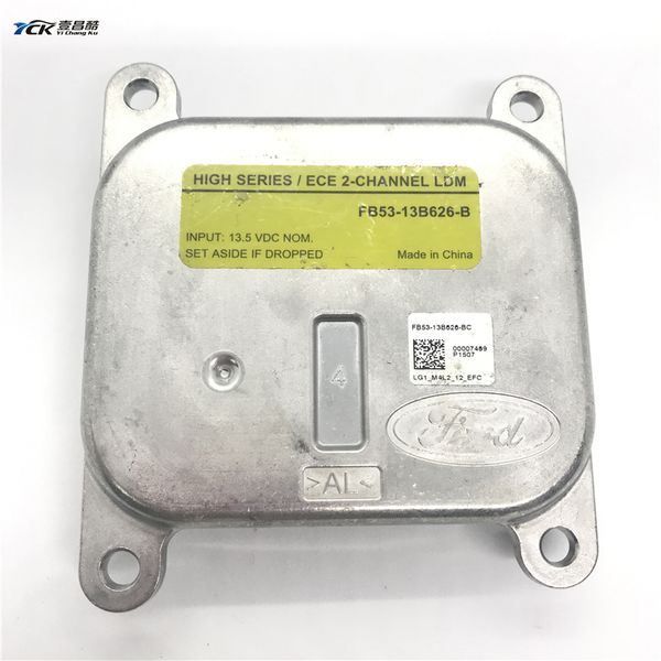 1x yck original fb53-13b626-b headlight light computer control led driver module used fb5313b626b 13.5 vdc high series
1x yck original fb53-13b626-b headlight light computer control led driver module used fb5313b626b 13.5 vdc high series