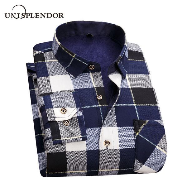 thicking winter men plaid shirt warm male shirts striped casual man shirt plus velvet men's men winter clothing yn10562, White;black
thicking winter men plaid shirt warm male shirts striped casual man shirt plus velvet men's men winter clothing yn10562, White;black