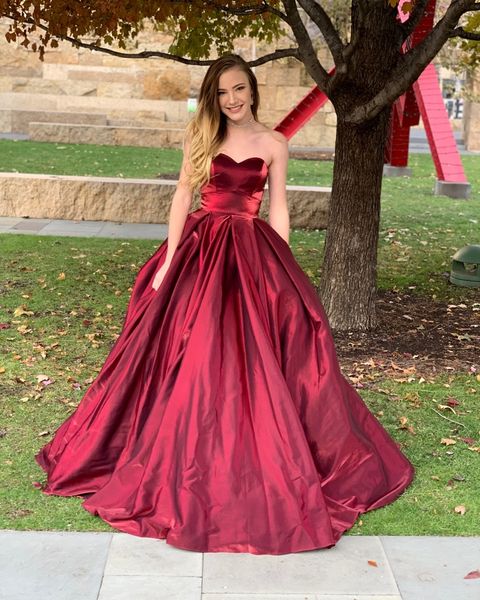 ball gown burgundy evening formal dresses pleated sweetheart pleated ruched satin evening gowns plus size prom dress red carpet, Black;red
ball gown burgundy evening formal dresses pleated sweetheart pleated ruched satin evening gowns plus size prom dress red carpet, Black;red
