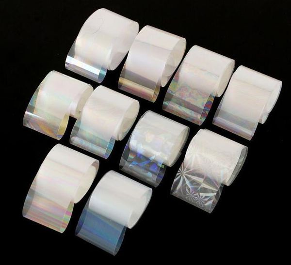 10 rolls / box nail foil set 2.5*100cm gradient transparent ab color transfer sticker manicure nail art decals, Black
10 rolls / box nail foil set 2.5*100cm gradient transparent ab color transfer sticker manicure nail art decals, Black