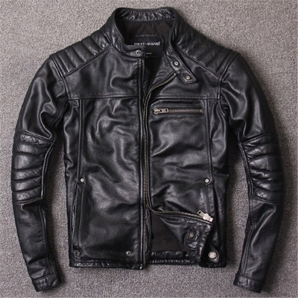 new style warm mens clothes motorcycle leather jackets man black genuine leather jacket homme slim warm sales
new style warm mens clothes motorcycle leather jackets man black genuine leather jacket homme slim warm sales