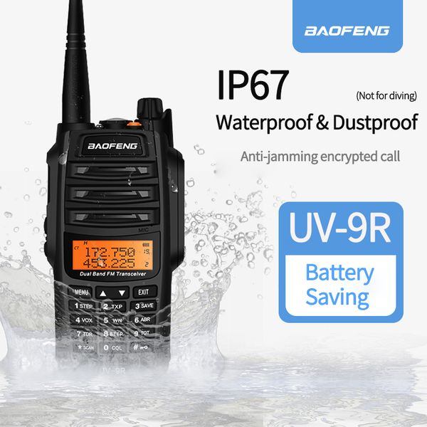 2020 uv-9r baofeng walkie-talkie ip67 waterproof with high power for long range hunting two way communicator
2020 uv-9r baofeng walkie-talkie ip67 waterproof with high power for long range hunting two way communicator