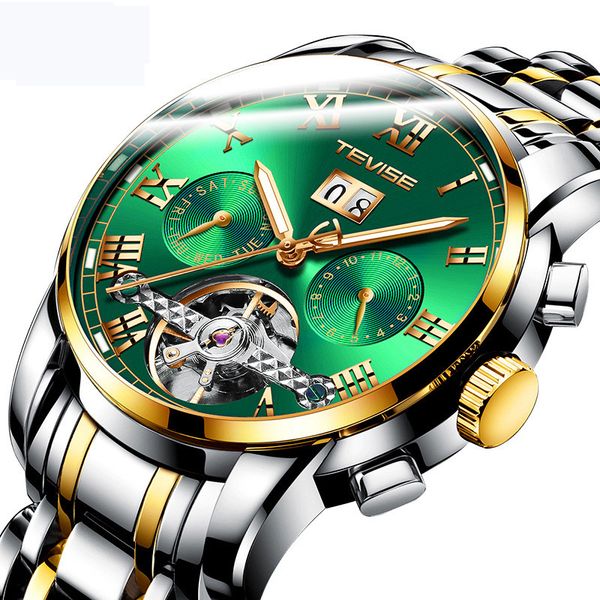luxury mens watch waterproof automatic movement solid stainless steel strap with calendar luminous function fashion designer watches, Slivery;brown
luxury mens watch waterproof automatic movement solid stainless steel strap with calendar luminous function fashion designer watches, Slivery;brown