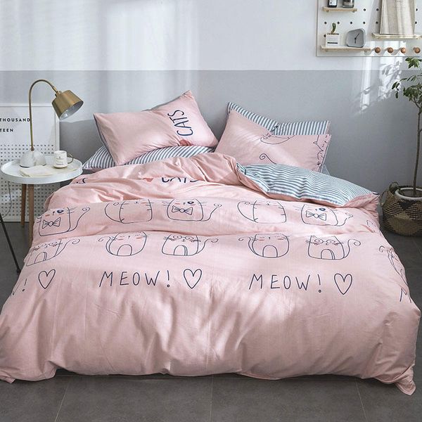 3/4 pc bedding set 100% cotton bed sets soft comfortable bed linen sheet duvet cover pillowcase ing
3/4 pc bedding set 100% cotton bed sets soft comfortable bed linen sheet duvet cover pillowcase ing