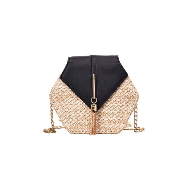 fashion women retro weave leather tassel chain crossbody shoulder bag hasp patchwork straw bucket bag for travel #zer
fashion women retro weave leather tassel chain crossbody shoulder bag hasp patchwork straw bucket bag for travel #zer