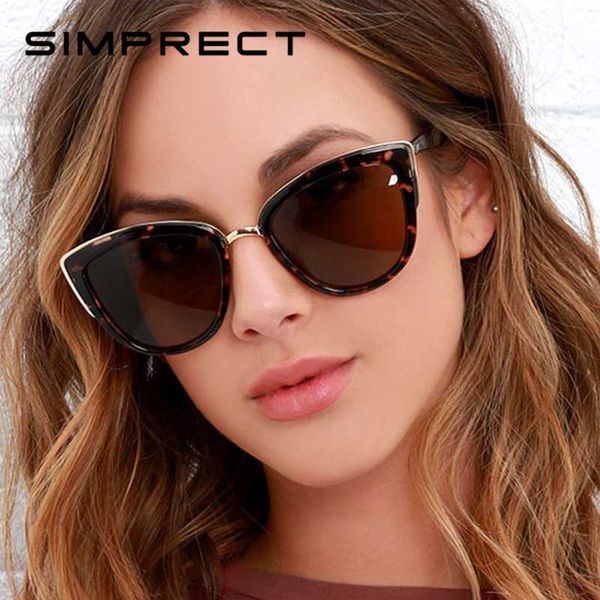 simprect 2020 cat eye sunglasses women retro gradient sun glasses designer fashion lunette de soleil femme uv400, White;black
simprect 2020 cat eye sunglasses women retro gradient sun glasses designer fashion lunette de soleil femme uv400, White;black