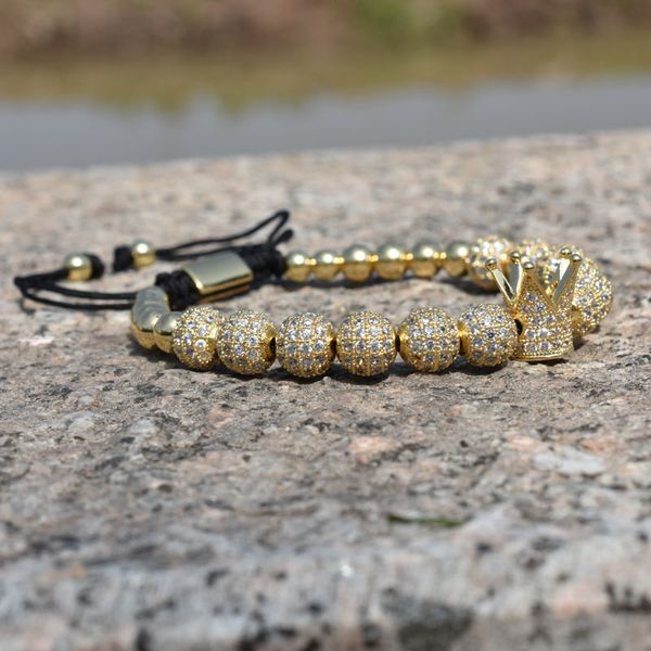 fashion-e forever jewelry crown charms bracelet couple bracelets for men women pulseira masculina pulseira feminina bileklik s417, Black
fashion-e forever jewelry crown charms bracelet couple bracelets for men women pulseira masculina pulseira feminina bileklik s417, Black