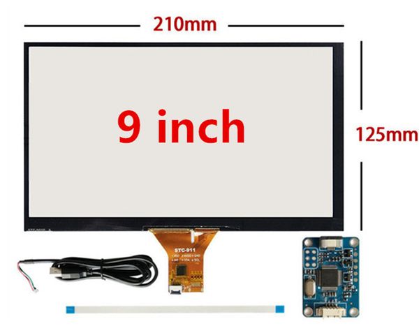 9 inch 210mm*125mm raspberry pi tablet pc navigation capacitive touch digitizer touch screen panel glass usb driver board
9 inch 210mm*125mm raspberry pi tablet pc navigation capacitive touch digitizer touch screen panel glass usb driver board