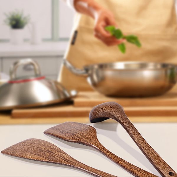 two-piece japanese-style large wooden non-stick pan long handle wood cooking pot shovel rice spoon
two-piece japanese-style large wooden non-stick pan long handle wood cooking pot shovel rice spoon