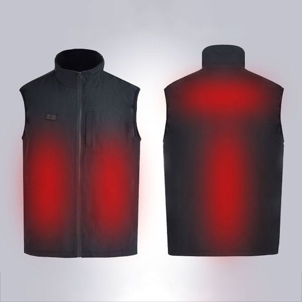 electric heating double control vest anti-cold warm vest outdoor heating stand collar s3, Gray;blue
electric heating double control vest anti-cold warm vest outdoor heating stand collar s3, Gray;blue