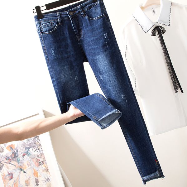 4xl plus big size jeans panty women spring winter autumn 2019 feminina thin casual new denim pants female f0486, Blue
4xl plus big size jeans panty women spring winter autumn 2019 feminina thin casual new denim pants female f0486, Blue