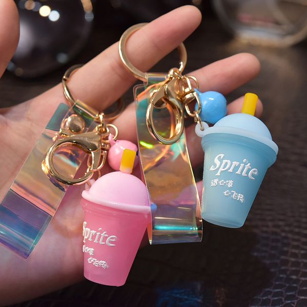 keychain cute drink bottle keyring bag pendant keychain jewelry gift pvc key chain women girl gift, Silver
keychain cute drink bottle keyring bag pendant keychain jewelry gift pvc key chain women girl gift, Silver