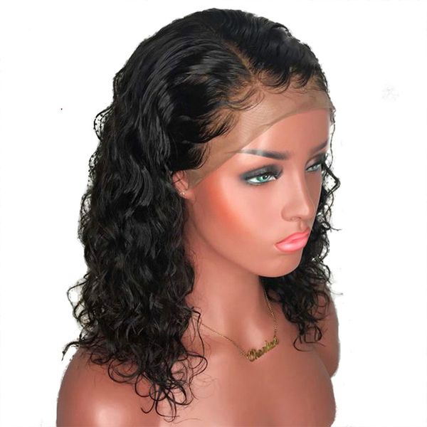 show shine 13*4 water wave lace front human hair wigs for women natural black color short bob lace wigs remy brazilian hair, Black;brown
show shine 13*4 water wave lace front human hair wigs for women natural black color short bob lace wigs remy brazilian hair, Black;brown
