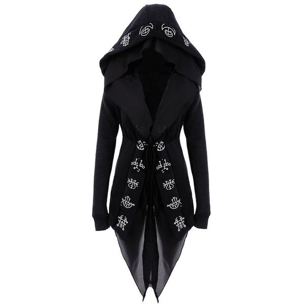 rosetic gothic long hooded cape coat women casual autumn oversized black printed slim female black hooded outerwear coats
rosetic gothic long hooded cape coat women casual autumn oversized black printed slim female black hooded outerwear coats