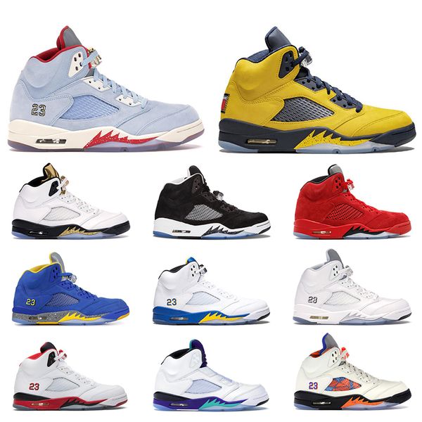 air retro jordan basketball shoes 5s ice blue laney blue laney white michigan psg white mens sports sneakers trainers, White;red
air retro jordan basketball shoes 5s ice blue laney blue laney white michigan psg white mens sports sneakers trainers, White;red