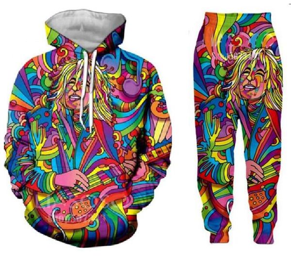 two piece set men women casual tracksuits 3d printing hippie musician fashion hoodies hooded+pants sweatshirt us0118, Gray
two piece set men women casual tracksuits 3d printing hippie musician fashion hoodies hooded+pants sweatshirt us0118, Gray