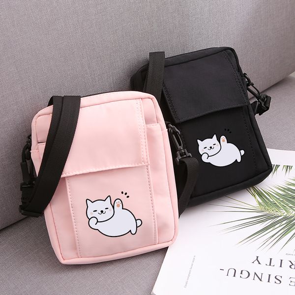 2019 милый кот печати crossbody сообщение сумки одно плечо сумки путешествия случайные сумки большой емкости сотовый телефон ключи карты сум
2019 милый кот печати crossbody сообщение сумки одно плечо сумки путешествия случайные сумки большой емкости сотовый телефон ключи карты сум