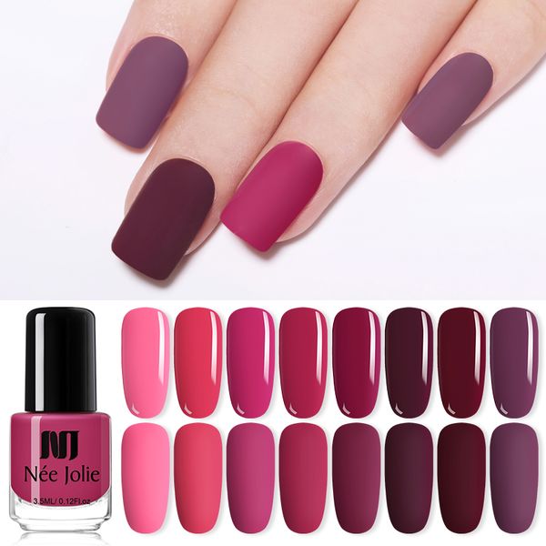 nee jolie 60 colors solid color matting nail polish nail color pink nail art oily varnish diy
nee jolie 60 colors solid color matting nail polish nail color pink nail art oily varnish diy