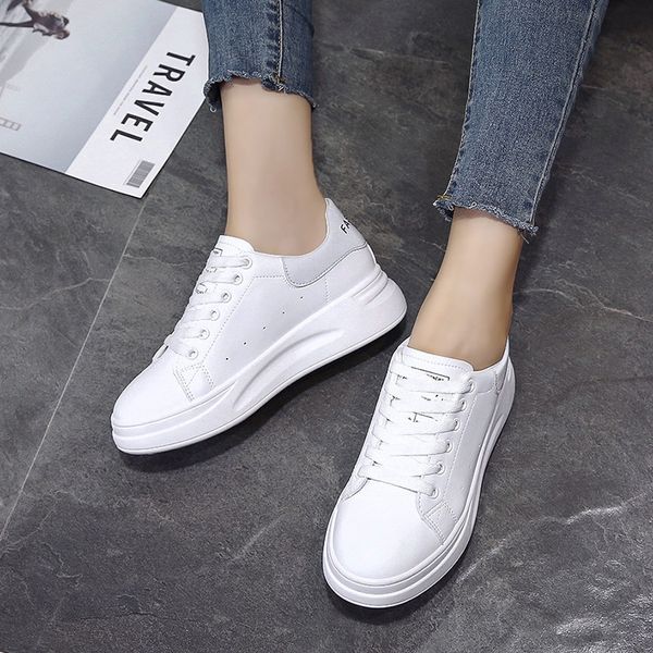 thick bottomed white shoes women's 2019 autumn new style versatile korean-style ulzzang harajuku sneakers college style white sh, Black
thick bottomed white shoes women's 2019 autumn new style versatile korean-style ulzzang harajuku sneakers college style white sh, Black