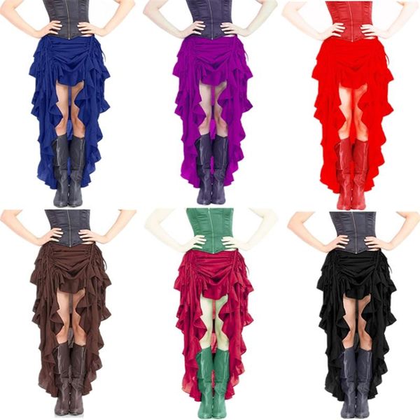 7colors woman medieval steampunk skirts renaissance vintage irregular viking pirate cosplay costumes halloween dance wear, Silver
7colors woman medieval steampunk skirts renaissance vintage irregular viking pirate cosplay costumes halloween dance wear, Silver