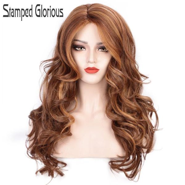 stamped glorious wave wig synthetic mixed brown and blonde cosplay wig short wavy for women sidepart false hair, Black
stamped glorious wave wig synthetic mixed brown and blonde cosplay wig short wavy for women sidepart false hair, Black
