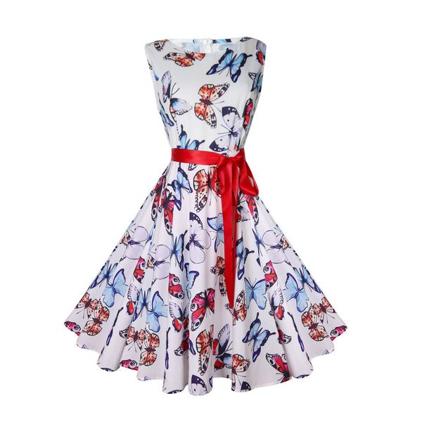 2018 dress female new fashion women vintage printing bodycon sleeveless halter evening party prom swing dress vestidos, Black;gray
2018 dress female new fashion women vintage printing bodycon sleeveless halter evening party prom swing dress vestidos, Black;gray