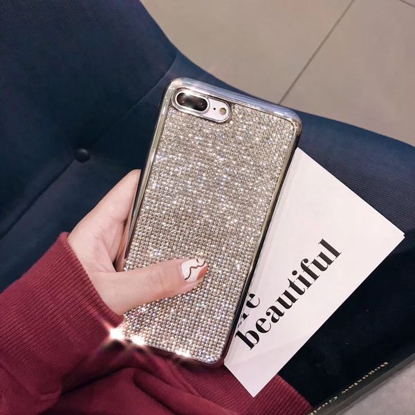 2019 full side for iphone 7 plus diamond case soft tpu rhinestone case electro plated diamond rhinestone cover
2019 full side for iphone 7 plus diamond case soft tpu rhinestone case electro plated diamond rhinestone cover