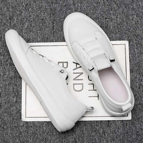 genuine leather shoes men sneakers casual male footwear fashion brand white shoes mens cow leather white sneakers ka1697, Black
genuine leather shoes men sneakers casual male footwear fashion brand white shoes mens cow leather white sneakers ka1697, Black