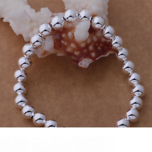 with tracking number sale 925 silver bracelet 8m solid beads bracelet silver jewelry 10pcs lot 1561, Black
with tracking number sale 925 silver bracelet 8m solid beads bracelet silver jewelry 10pcs lot 1561, Black