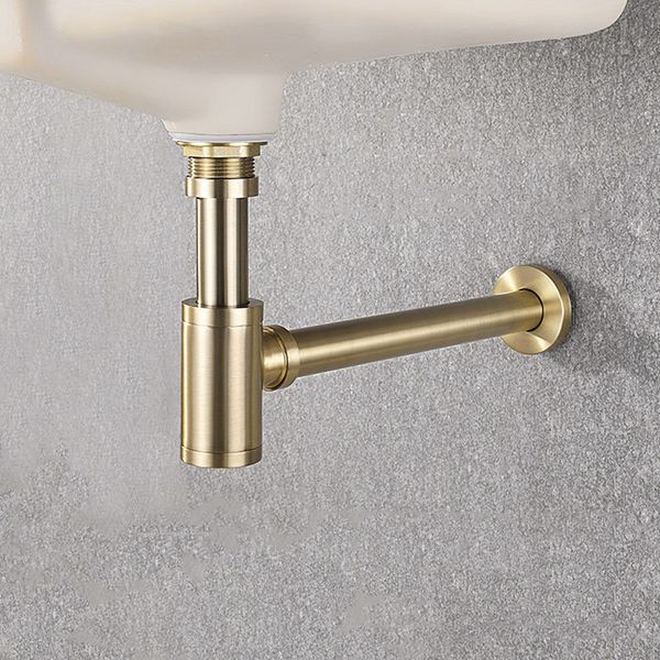 brass body basin wast drain wall connection plumbing p-traps wash pipe bathroom sink trap black/brushed gold/chrome
brass body basin wast drain wall connection plumbing p-traps wash pipe bathroom sink trap black/brushed gold/chrome
