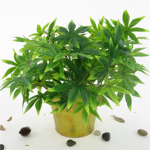 1 branch long stem green maples potted plants artificial maple leaves for weddings, events and holidays decorating
1 branch long stem green maples potted plants artificial maple leaves for weddings, events and holidays decorating