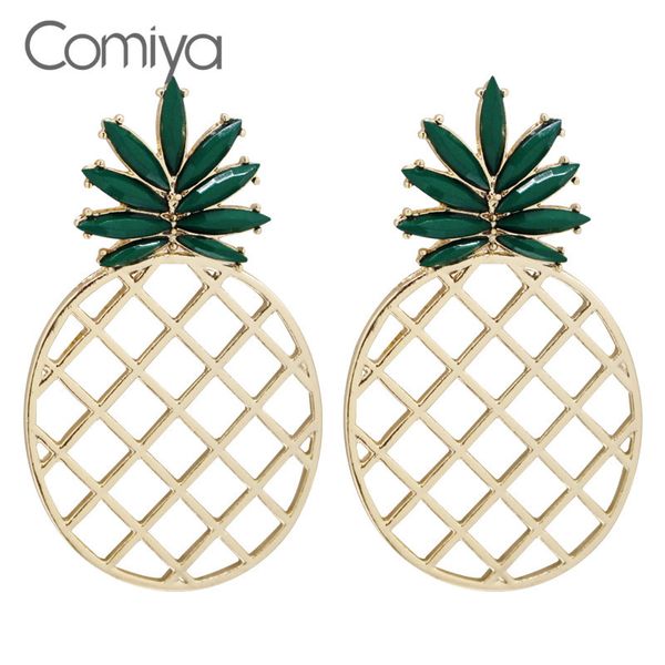 comiya stud earrings zinc alloy acrylic mosaic pineapple fruite accessories brincos earring brinco femme fashion jewelry bijoux, Golden;silver
comiya stud earrings zinc alloy acrylic mosaic pineapple fruite accessories brincos earring brinco femme fashion jewelry bijoux, Golden;silver