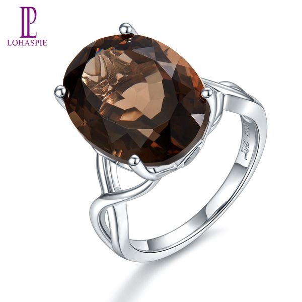 ring for women gift solid 925 sterling silver real gemstone engagement natural oval 16x12mm 9.45ct smoky quartz fine fashion vintage jewelry, Black
ring for women gift solid 925 sterling silver real gemstone engagement natural oval 16x12mm 9.45ct smoky quartz fine fashion vintage jewelry, Black