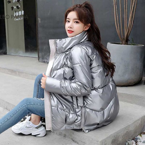 glossy down cotton coat 2020 winter new women korean bread clothing stand collar coat female cotton clothing large size 3xl, Black
glossy down cotton coat 2020 winter new women korean bread clothing stand collar coat female cotton clothing large size 3xl, Black