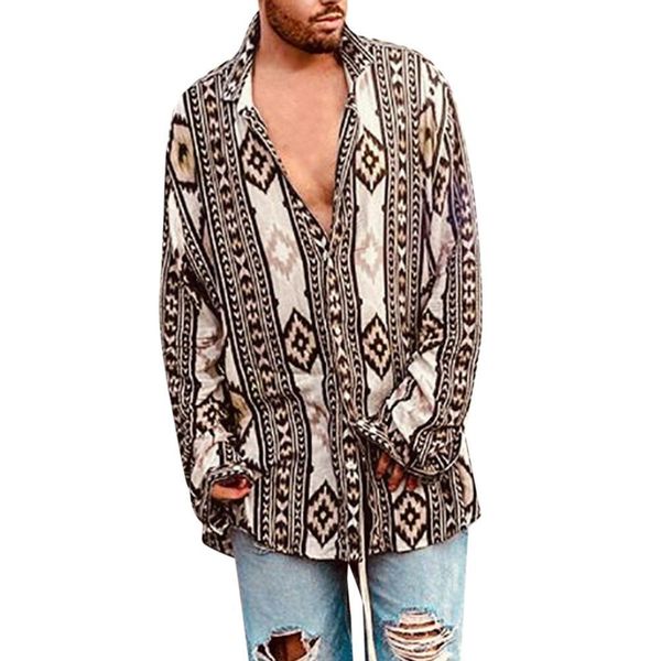men's baggy shirt beach print long sleeve button turn-down collar vintage holiday fashion summer 2019 male streetwear cool, White;black
men's baggy shirt beach print long sleeve button turn-down collar vintage holiday fashion summer 2019 male streetwear cool, White;black