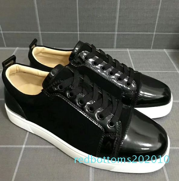 designer shoes for man women red bottoms junior spikes flat sneakers genuine leather fashion paris dress shoes with box 35-46 r1, Black
designer shoes for man women red bottoms junior spikes flat sneakers genuine leather fashion paris dress shoes with box 35-46 r1, Black