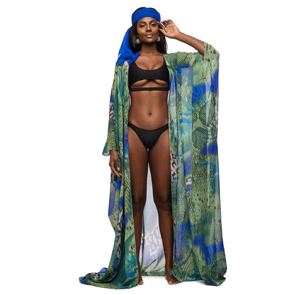 2019 women printed vintage bikini cover up chiffon sunscreen beach dress cape cardigan swimwear summer swimsuit bathing pareos, Blue;gray
2019 women printed vintage bikini cover up chiffon sunscreen beach dress cape cardigan swimwear summer swimsuit bathing pareos, Blue;gray