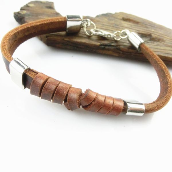 2020 men's vintage leather simple handmade leather simple bracelet men's personality wild bracelet accessories, Black
2020 men's vintage leather simple handmade leather simple bracelet men's personality wild bracelet accessories, Black