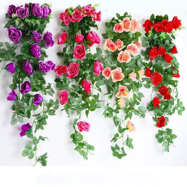 artificial flower rattan plastic simulation fake rose diy wedding birthday party decoration wall backdrop flowers
artificial flower rattan plastic simulation fake rose diy wedding birthday party decoration wall backdrop flowers