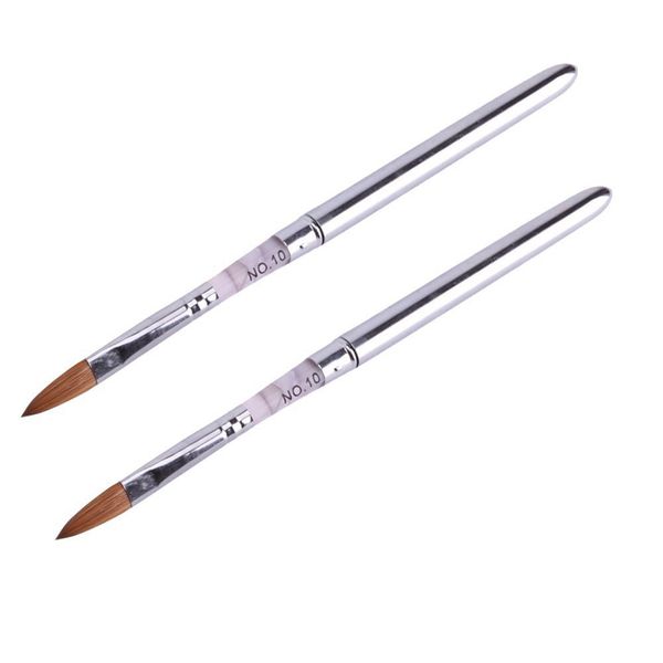 2 packages of pro marble sable acrylic nail art design painting pen brush painting - size 10, Yellow
2 packages of pro marble sable acrylic nail art design painting pen brush painting - size 10, Yellow