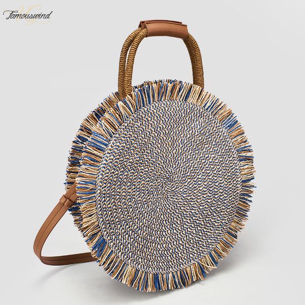 2020 fashion new tassel handbag straw bag women beach bag round tote fringed beach wovenshoulder travel bag
2020 fashion new tassel handbag straw bag women beach bag round tote fringed beach wovenshoulder travel bag