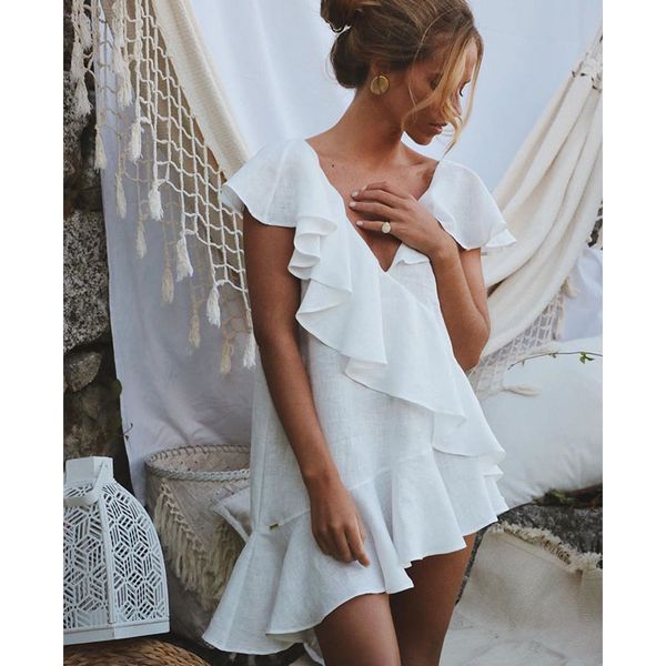 white ruffle beach dress cover up kaftans sarong bathing suit cover ups pareos swimsuit womens swim wear beach tunic, Blue;gray
white ruffle beach dress cover up kaftans sarong bathing suit cover ups pareos swimsuit womens swim wear beach tunic, Blue;gray