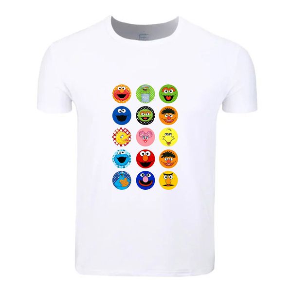 sesame street cotton students summer t-shirt custom casual short sleeve men women boys girls t shirt tees kids tshirt, White;black
sesame street cotton students summer t-shirt custom casual short sleeve men women boys girls t shirt tees kids tshirt, White;black