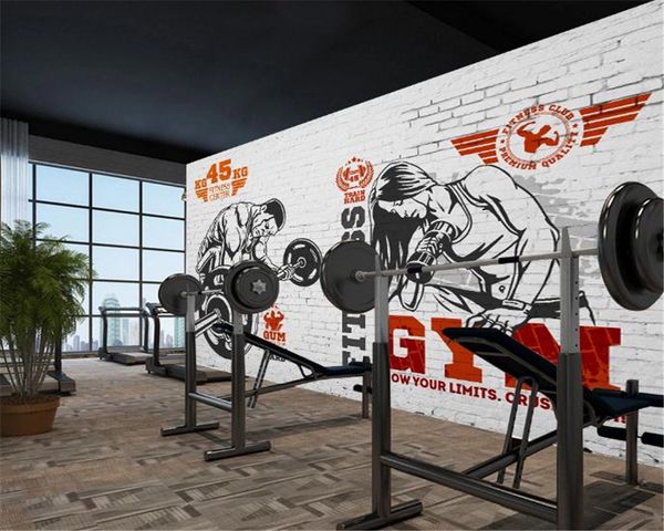 3d wallpaper custom p modern simple gym beauty muscle man weightlifting background wall decoration mural wallpaper 
3d wallpaper custom p modern simple gym beauty muscle man weightlifting background wall decoration mural wallpaper